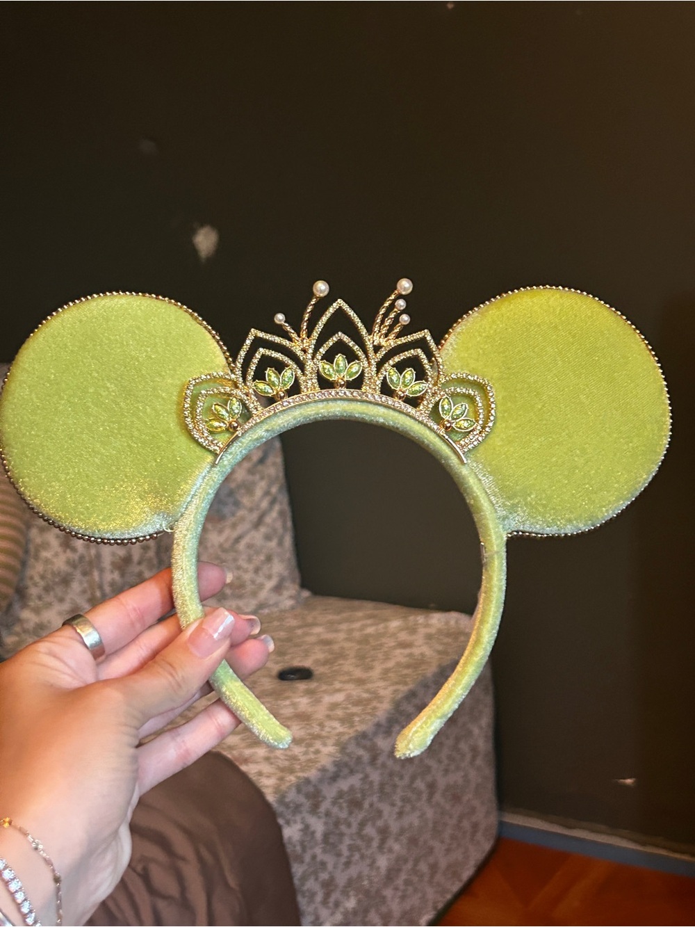 Tiana Princess Mouse Ear Headband for Kids